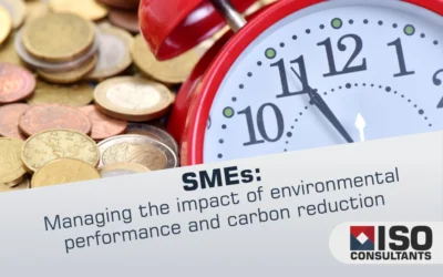SME’s: Environmental performance, carbon reduction and managing its impact.